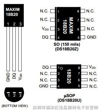 DS18B20传感器,STM温度传感器